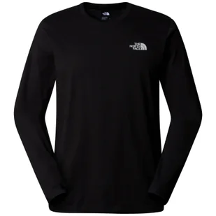 Koszulka męska The North Face M L/S Simple Dome Tee Rozmiar: M / Kolor: czarny - Koszulki sportowe męskie - miniaturka - grafika 1