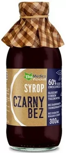 EkaMedica CZARNY BEZ Syrop 300 ml 3313771 - Syropy i koncentraty owocowe - miniaturka - grafika 1