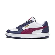 Moda i Uroda OUTLET - PUMA CAVEN 2.0 JR Sneaker, biało-ciemny jaspis granatowy-złoty, 5 UK, Puma Biały ciemny jaspis Puma granatowe złoto, 38 EU - miniaturka - grafika 1