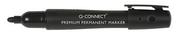 Markery permanentne - Q-CONNECT Marker Permanentny Premium, gum. rękojeść, okrągły, 2-3mm (linia), cza - miniaturka - grafika 1