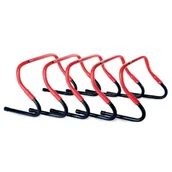 Steppery i stepy - Pure2Improve pure2i mprove Sprint zestaw płotków, czerwony/czarny, 38 cm x 25 cm P2I100060 - miniaturka - grafika 1