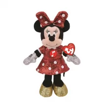 Meteor, Maskotka TY Myszka Minnie z dźwiękiem 25 cm - Zabawki interaktywne dla dzieci - miniaturka - grafika 1