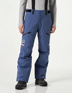 Spodenki męskie - Kappa Męskie spodnie kompresyjne 6 cento 620 g Hz Us Blue Fiord-Black, XL, Niebieski fiord - czarny, XL - grafika 1