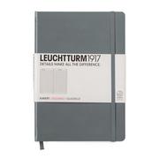 Szkolne artykuły papiernicze - Leuchtturm 1917 notatnik Medium (A5), twarda okładka, 249 stron, antracytowy 344783 - miniaturka - grafika 1