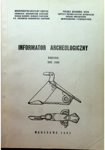 Informator Archeologiczny badania 1980 - Archeologia - miniaturka - grafika 1