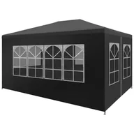 Pawilony ogrodowe - vidaXL Namiot imprezowy, 3 x 4 m, antracytowy - miniaturka - grafika 1