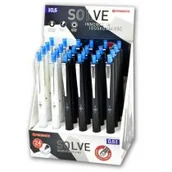 Długopisy - Długopis żelowy Solve niebieski (24szt) PENMATE - miniaturka - grafika 1