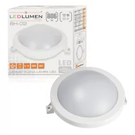 Oprawy, klosze i abażury - Oprawa hermetyczna BH-02 12W 806lm LED IP65 NW - miniaturka - grafika 1