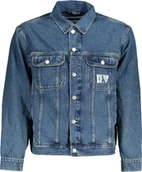 Kurtki męskie - Kurtka męska Calvin Klein NIEBIESKA KURTKA SPORTOWA MĘSKA CALVIN KLEIN S - miniaturka - grafika 1