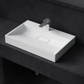 Umywalki - Umywalka Nablatowa Z Konglomeratu - Gono Swiss Meyer 90 Cm - miniaturka - grafika 1