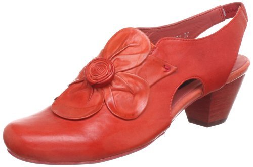 Everybody Damskie czółenka 920176, czerwony - Czerwony czerwony 4-40 EU