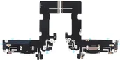 Części serwisowe do telefonów - TAŚMA GNIAZDO ZŁĄCZE ŁADOWANIA MIKROFON DO iPhone 13 CZARNY - miniaturka - grafika 1