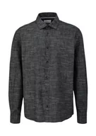 Koszule męskie - s.Oliver koszula męska, Regular Fit Black, XL, czarny, XL - miniaturka - grafika 1