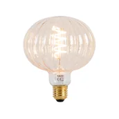 Żarówki LED - Calex Żarówka LED E27 ściemnialna G125 bursztynowa 4W 200 lm 2000K - miniaturka - grafika 1