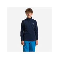 Pozostała odzież narciarska - Polarek narciarska dla dzieci Rossignol Boy 1/2 Zip Fleece granatowy - miniaturka - grafika 1