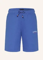 Spodenki damskie - Tommy Hilfiger Szorty Dresowe blau - miniaturka - grafika 1