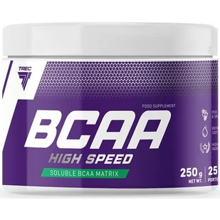 Kompleks aminokwasów Trec Nutrition BCAA High Speed 250 g Jar Lemon (5902114018757) - Aminokwasy - miniaturka - grafika 1