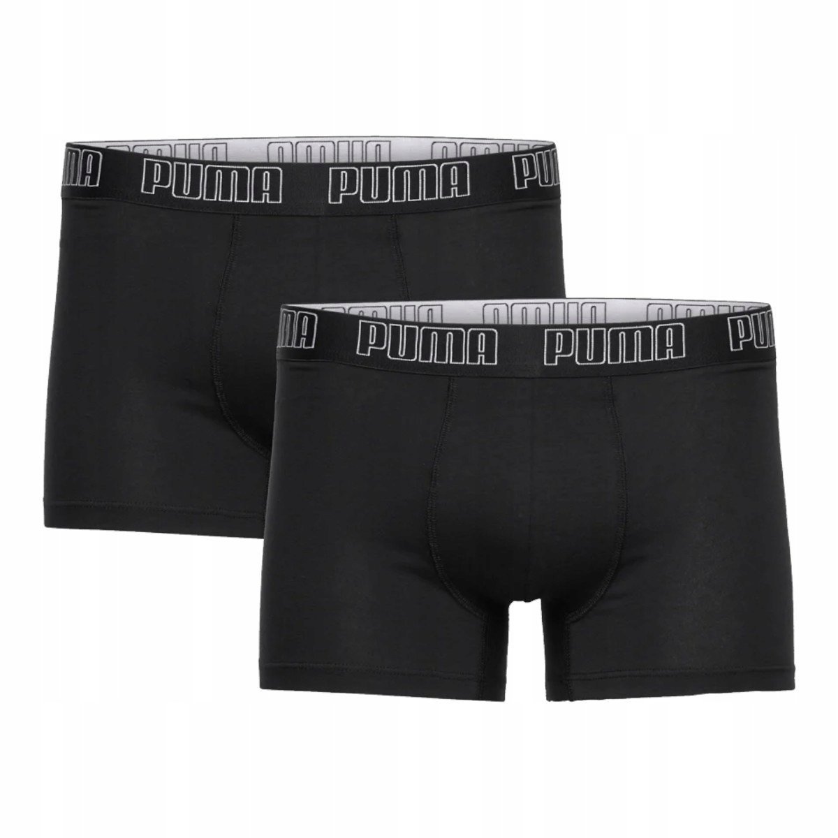 Puma Bokserki Męskie Majtki Boxer 2P Czarne R.M