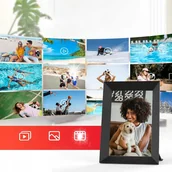 Ramki cyfrowe do zdjęć - CYFROWA RAMKA NA ZDJĘCIA 1280X800 10 CALI IPS EKRAN DOTYKOWY 32 GB WIFI - miniaturka - grafika 1