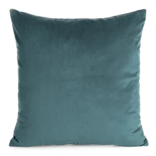 Poszewka dekoracyjna GAJA1 45x45 Eurofirany ciemnoniebieska gładka - Poszewki na poduszki - miniaturka - grafika 1