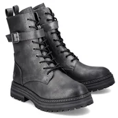 Botki damskie - Trzewiki damskie Rieker 93024-90 SILVER/PLATINUM R.36 - miniaturka - grafika 1