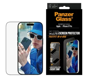 PanzerGlass Ultra-Wide Fit Fastfit do iPhone 17 Pro - Szkła hartowane na telefon - miniaturka - grafika 1