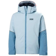 Kurtki narciarskie - Helly Hansen JR Jewel, kurtka narciarska, juniorska, jasnoniebieska - miniaturka - grafika 1