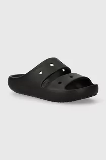 Buty dla dziewczynek - Crocs klapki dziecięce CLASSIC SANDAL V kolor czarny - grafika 1