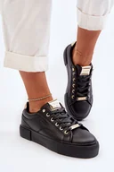 Sneakersy damskie - Damskie Sneakersy Big Star NN274209 Czane-41 - miniaturka - grafika 1