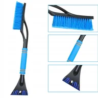 Akcesoria do mycia samochodu - ECARLA skrobaczka do szyb z miotłą Niebieska - miniaturka - grafika 1