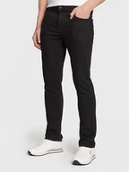 Spodnie męskie - Guess Jeansy Angels M2YAN2 D4Q51 Czarny Slim Fit - miniaturka - grafika 1