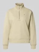 Bluzy damskie - Bluza z dodatkiem bawełny - miniaturka - grafika 1