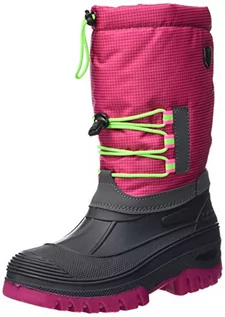 Buty dla chłopców - CMP Unisex dziecięce buty trekkingowe Ahto Wp, różowy - Różowy Fluo - 41 EU - grafika 1