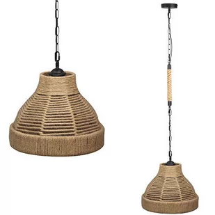 Polux Lampa wisząca AVERA ROPE E27 sznurowa eko 314642 - Lampy sufitowe - miniaturka - grafika 1