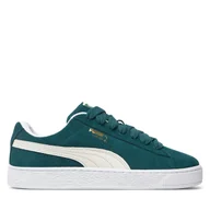Sneakersy męskie - Sneakersy Puma Suede XL 395205 21 Zielony - miniaturka - grafika 1