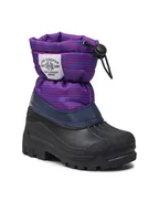 Buty dla dziewczynek - Lee Cooper Śniegowce LCJ-21-44-0526K Fioletowy - miniaturka - grafika 1