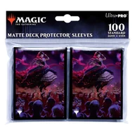 Akcesoria do gier planszowych - Ultra-Pro: Magic the Gathering - Outlaws of Thunder Junction - Matte Deck Protector Sleeves - Olivia, Opulent Outlaw - gra - miniaturka - grafika 1