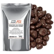 Czekolada - Rodzynki W Czekoladzie Gorzkiej 100g Rodzynki sułtańskie jakość Kol-Pol - miniaturka - grafika 1