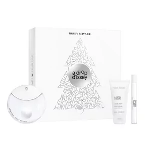Issey Miyake A Drop D'issey zestaw woda perfumowana spray 90ml + woda perfumowana spray 10ml + krem do rąk 50ml - Zestawy perfum damskich - miniaturka - grafika 1