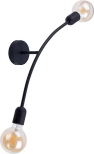 TK Lighting Kinkiet Helix 2721 nowoczesna oprawa w kolorze czarnym 2721 - Lampy ścienne - miniaturka - grafika 1