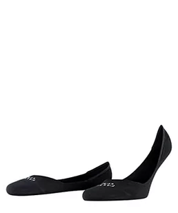 FALKE Męskie stopki Cool 24/7, bawełna, czarno-białe, wiele innych kolorów, niewidoczne bez motywu, oddychające, Medium Cut 1 para, czarny (Black 3000), 47-48 EU - Koszulki męskie - miniaturka - grafika 1