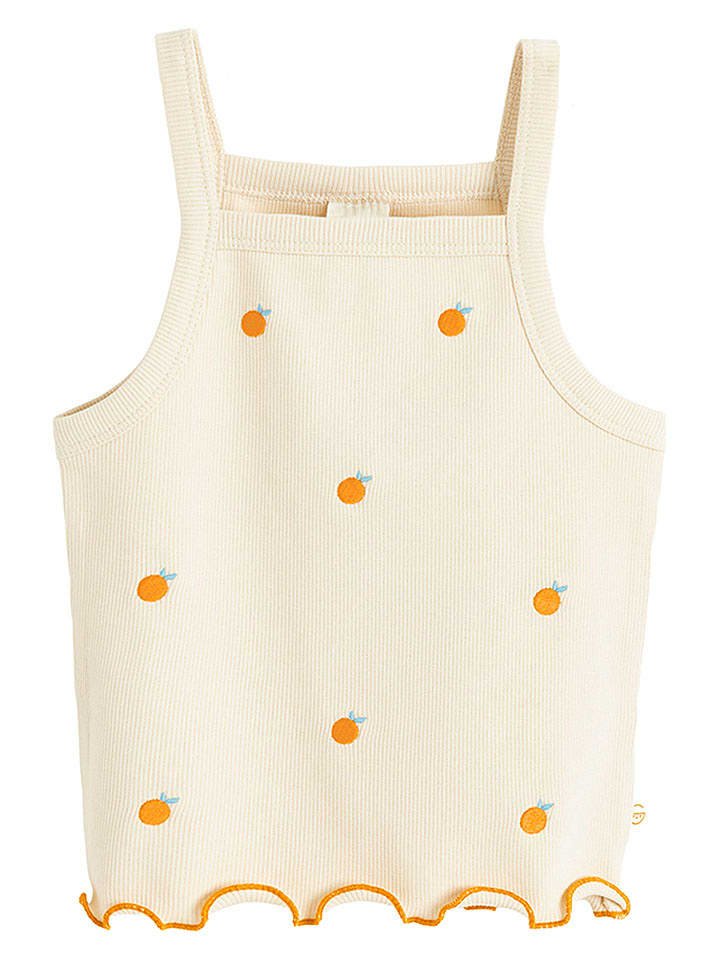 COOL CLUB Top w kolorze beżowym