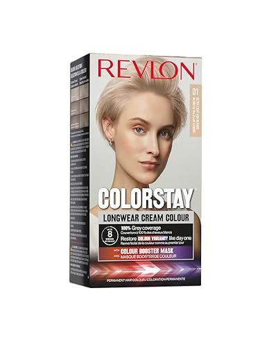Revlon Colorstay Farba do Włosów, Blond Extra Jasny Popiół (01), 165 ml
