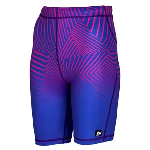 Legginsy do biegania damskie krótkie EXTREME HOBBY CALEIDOSCOPE - Spodnie sportowe damskie - miniaturka - grafika 1
