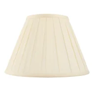 Oprawy, klosze i abażury - Abażur Carla 16 do lamp Endon Lighting - kremowy - miniaturka - grafika 1