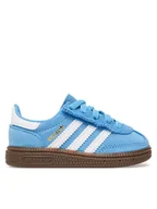 Buty dla chłopców - adidas Sneakersy Handball Spezial Cf El I JI2900 Niebieski - miniaturka - grafika 1