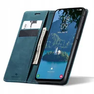 Etui i futerały do telefonów - Spacecase Etui Wallet Galaxy A56 blue - miniaturka - grafika 1