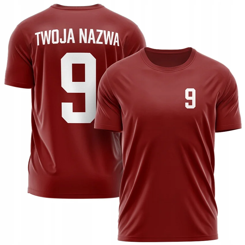 Koszulka Męska dla Kibica Piłki Nożnej Reprezentacja Kibic Twój Nadruk
