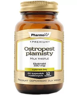 Pharmovit Premium Ostropest plamisty 60vcaps - Suplementy naturalne - miniaturka - grafika 1