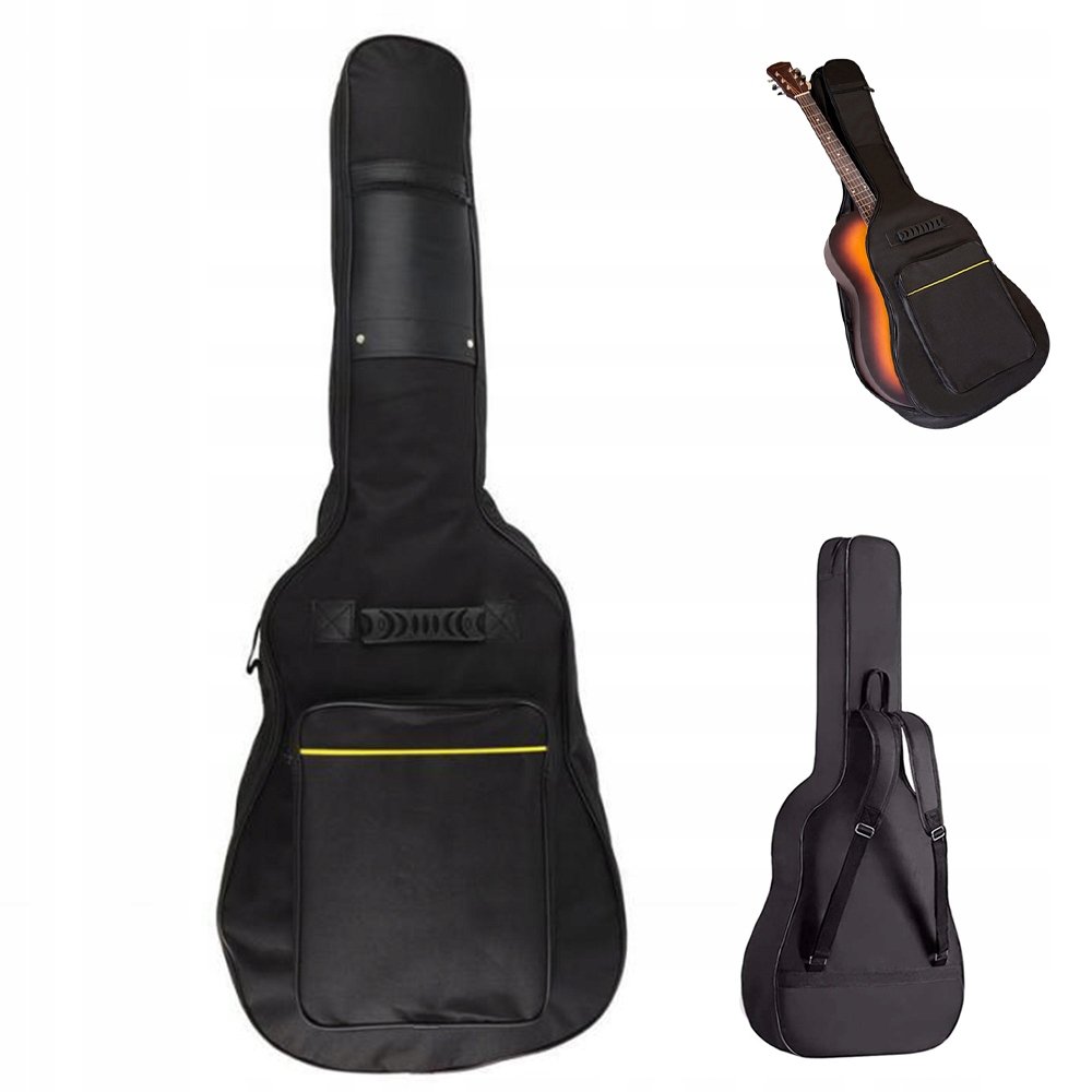 Torba Na Gitarę Plecak Na Gitarę 110CM Z Watowany